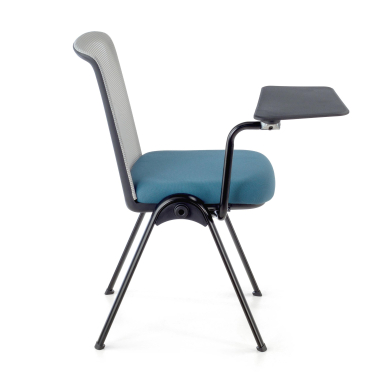 silla con pala azul atril escritorio malla sin brazos 7