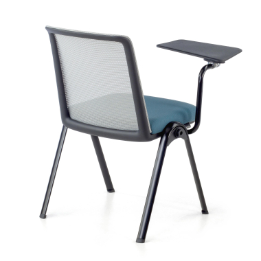 silla con pala azul atril escritorio malla sin brazos 8