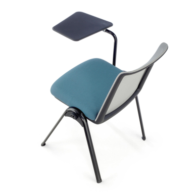 silla con pala azul atril escritorio malla sin brazos 10