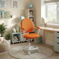Silla Infantil de Escritorio Mickey, juvenil, giratoria