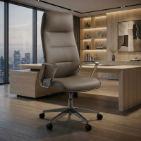 Sillón de Oficina Cron, mecanismo basculante, ecopiel