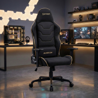 Silla gaming en tela transpirable Breeze, basculante