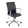 Sillón de Oficina Belfast, respaldo bajo, brazos aluminio, ecopiel