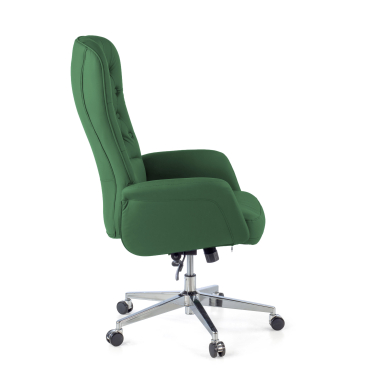 sillon de oficina verde ankara piel sintetica brazos tapizados 7