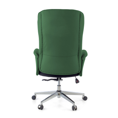 sillon de oficina verde ankara piel sintetica brazos tapizados 9