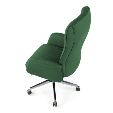 sillon de oficina verde ankara piel sintetica brazos tapizados 10