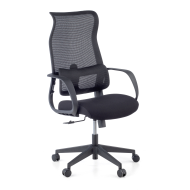 silla de oficina negro axis malla brazos fijos 1