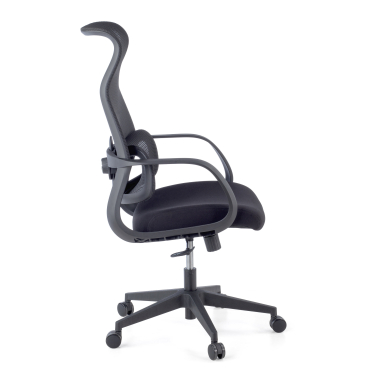 silla de oficina negro axis malla brazos fijos 8