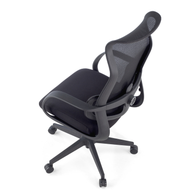 silla de oficina negro axis malla brazos fijos 13