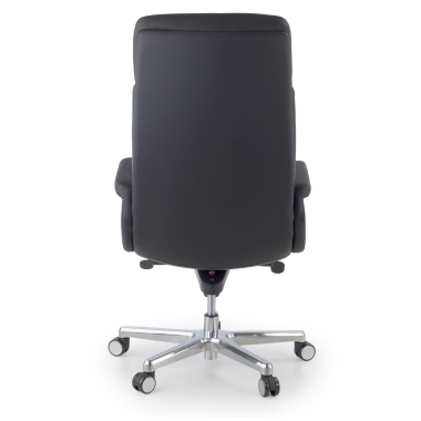sillon de oficina negro consul piel sintetica brazos tapizados 10