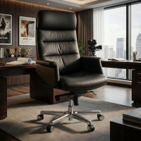 Sillon de Oficina Dirección Consul, respaldo ergonómico