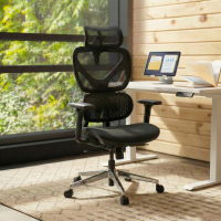 Silla de oficina Ergonómica Erghos Air, brazos 3D, asiento acolchado