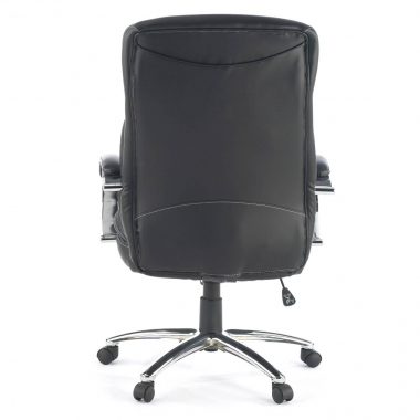 sillon de oficina negro gouda piel sintetica brazos tapizados 6