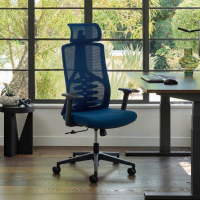 Silla Ergonómica Quick, respaldo biónico, brazos regulables