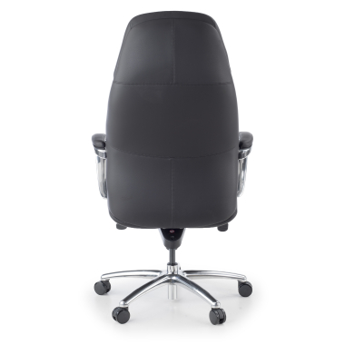 sillon de oficina negro regent piel sintetica brazos tapizados 7