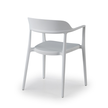 silla confidente blanco riga plastico sin brazos 8