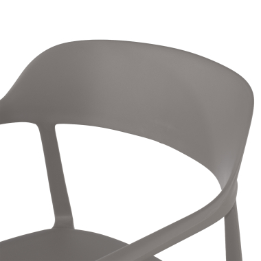 silla confidente gris riga plastico sin brazos 5