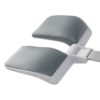 silla ergonomica gris erghos x4 pro malla brazos regulables 6d doble soporte lumbar reposacabezas reposapies extensible 16
