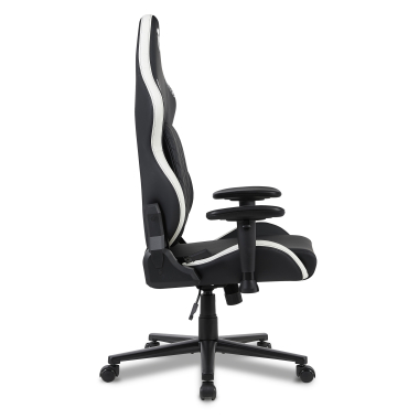silla gaming blanco negro vanguard piel sintetica brazos moviles cojin reposacabezas reposacabezas 9