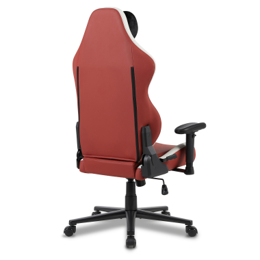 silla gaming blanco rojo vanguard piel sintetica brazos moviles cojin reposacabezas reposacabezas 14