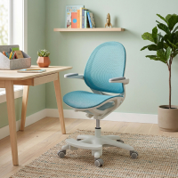 Silla Infantil de Escritorio Ergokid, reposabrazos abatibles
