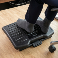 Reposapiés Ergonómico ajustable Erghos Pro , con efecto masaje