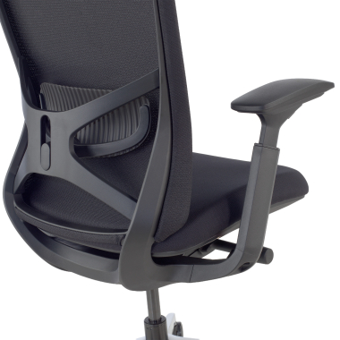 silla ergonomica negro gemini tela brazos regulables 4d 13