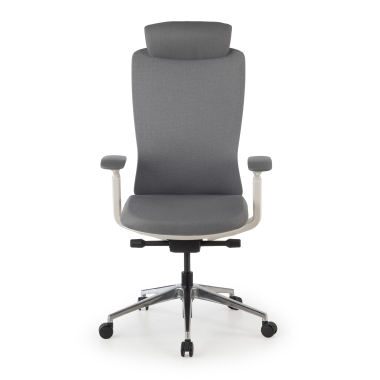 silla ergonomica gris gemini tela brazos regulables 4d 3