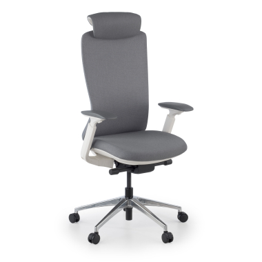 silla ergonomica gris gemini tela brazos regulables 4d 1