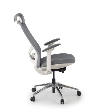 silla ergonomica gris gemini tela brazos regulables 4d 10
