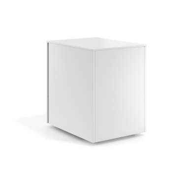 cajonera de escritorio blanco 3 cajones metal 4