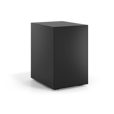 cajonera de escritorio antracita estructura negra metal 6