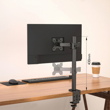 soporte para monitor negro 1 monitor 4