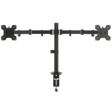 soporte para monitor negro 2 monitores 8