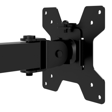 soporte para monitor negro 2 monitores 12