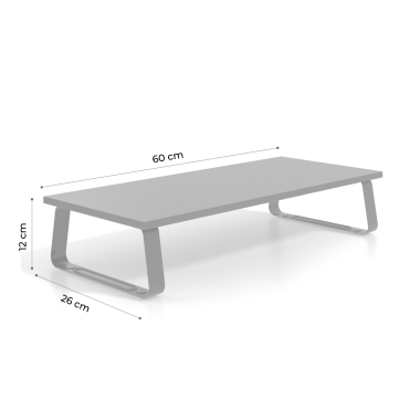 soporte para monitor negro zenix 8