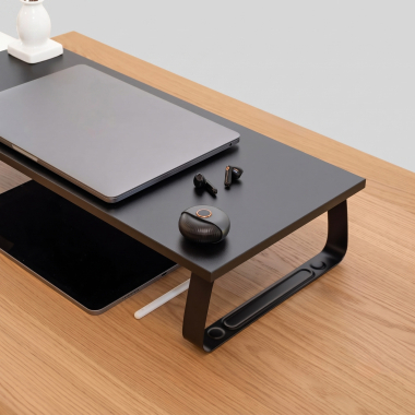 soporte para monitor negro zenix 3