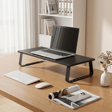 soporte para monitor negro zenix 4