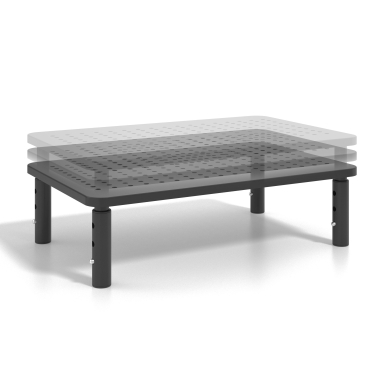 soporte para monitor negro zenix 10