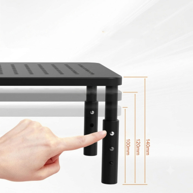 soporte para monitor negro zenix 12