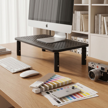 soporte para monitor negro zenix 2