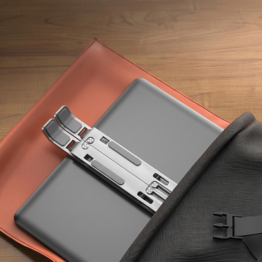 soporte para monitor gris elara 5