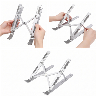 soporte para monitor gris elara 8