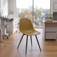 Silla de Confidente Lara, apilable, carcasa de polipropileno