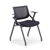 Silla confidente plegable Prada, apilable, respaldo transpitable
