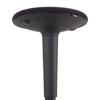 taburete ergonomico negro giro tela sin brazos 3