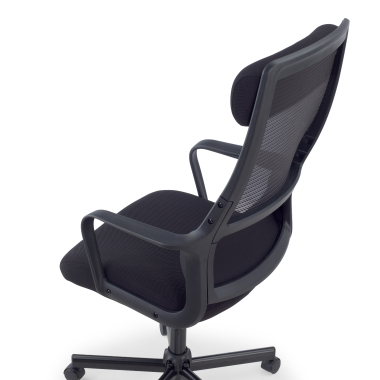 silla teletrabajo negro venus malla brazos fijos soporte lumbar reposacabezas 13