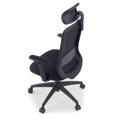 silla teletrabajo negro task malla brazos regulables 1d soporte lumbar reposacabezas 12