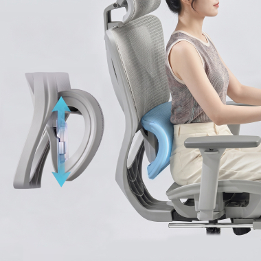 Soporte lumbar regulable para un apoyo personalizado