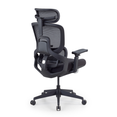 silla ergonomica negro silla ergonomica zen malla brazos regulables 3d doble soporte lumbar reposacabezas 10